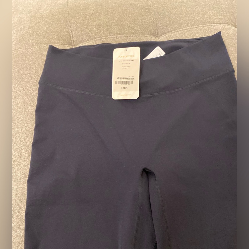 Fabletics Black High-Waisted Leggings - Picture 2 of 6